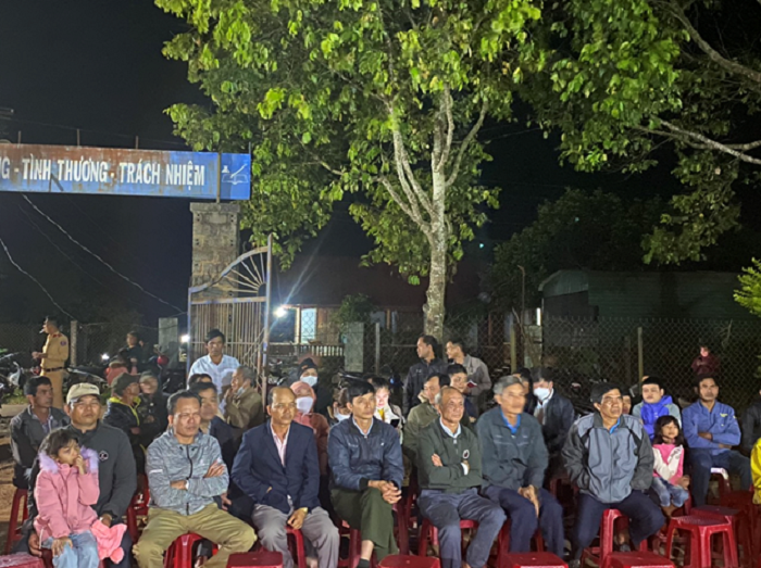 Phát động quần chúng tại xã Ea Nam